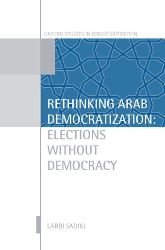 Rethinking Arab Democratization book cover