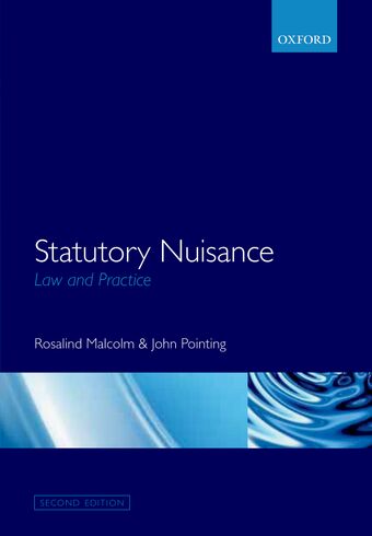 Statutory Nuisance book cover
