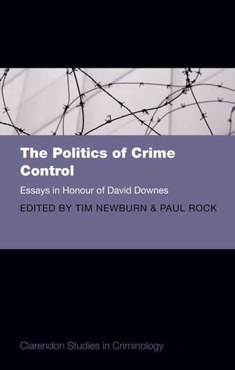 The Politics of Crime Control book cover