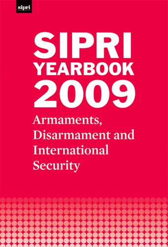 SIPRI Yearbook 2009 book cover