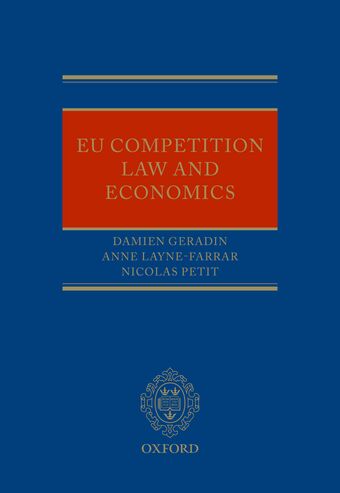 EU Competition Law and Economics book cover