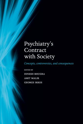 Psychiatry's Contract with Society book cover