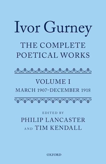 Ivor Gurney book cover