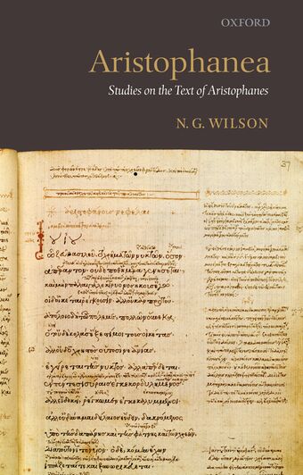 Aristophanea book cover
