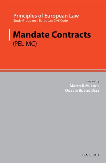 Principles of European Law book cover