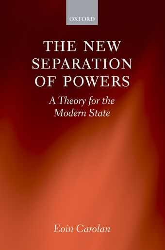 The New Separation of Powers book cover