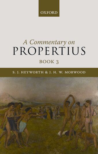 A Commentary on Propertius: Book 3 book cover