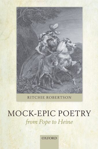 Mock-Epic Poetry from Pope to Heine book cover
