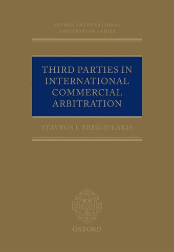 Third Parties in International Commercial Arbitration book cover