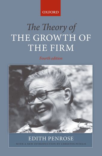 The Theory of the Growth of the Firm book cover
