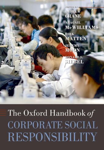 The Oxford Handbook of Corporate Social Responsibility book cover