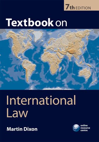 Textbook on International Law book cover