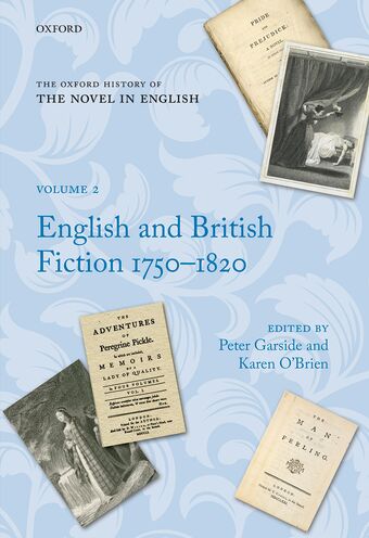 The Oxford History of the Novel in English: Volume 2 book cover