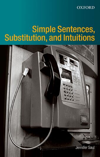 Simple Sentences, Substitution, and Intuitions book cover
