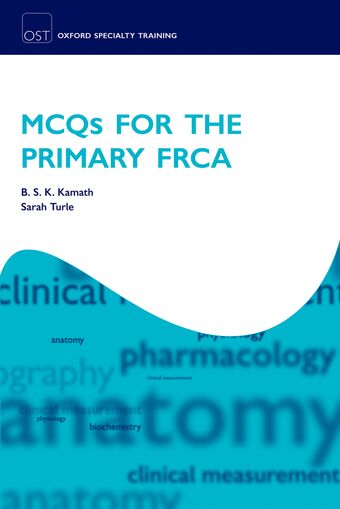 MCQs for the Primary FRCA book cover