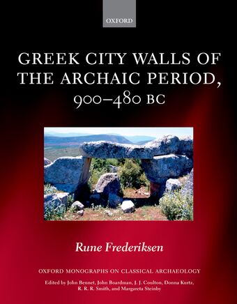 Greek City Walls of the Archaic Period, 900-480 BC book cover
