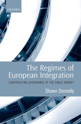 The Regimes of European Inegration book cover