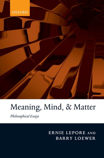 Meaning, Mind, and Matter book cover