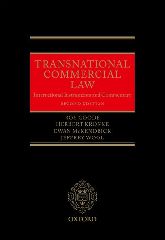 Transnational Commercial Law book cover