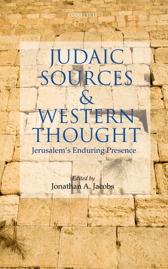 Judaic Sources and Western Thought book cover