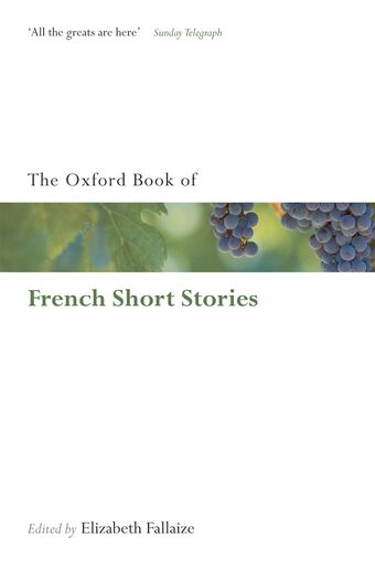 The Oxford Book of French Short Stories book cover