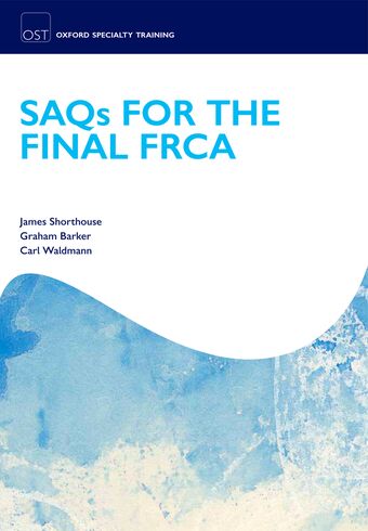 SAQs for the Final FRCA Examination book cover