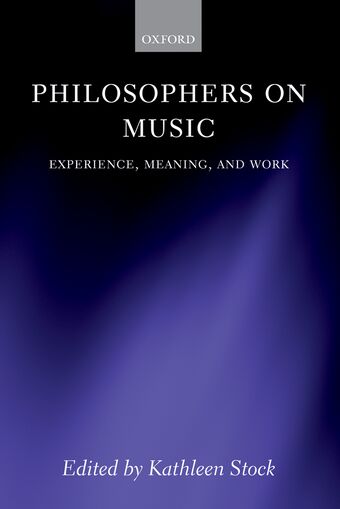 Philosophers on Music book cover