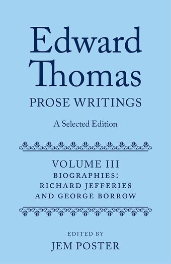 Edward Thomas book cover