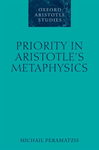 Priority in Aristotle's Metaphysics book cover