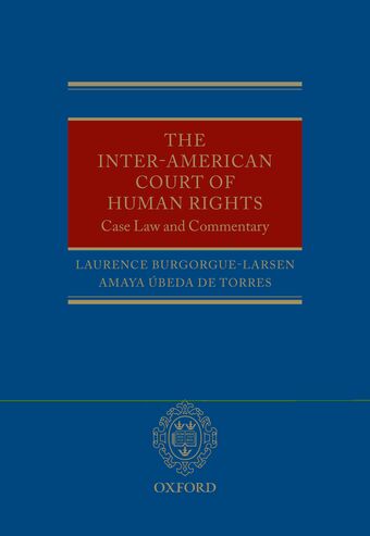 The Inter-American Court of Human Rights book cover