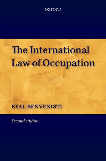 The International Law of Occupation book cover
