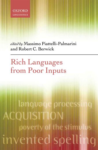 Rich Languages from Poor Inputs book cover