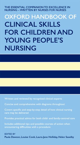 Oxford Handbook of Clinical Skills for Children's and Young People's Nursing book cover