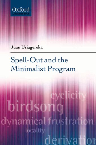 Spell-Out and the Minimalist Program book cover
