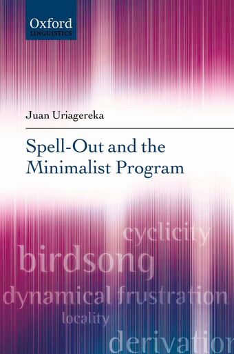 Spell-Out and the Minimalist Program book cover
