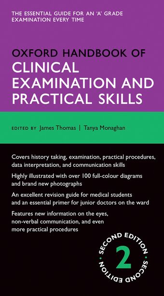 Oxford Handbook of Clinical Examination and Practical Skills book cover