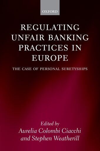 Regulating Unfair Banking Practice in Europe book cover