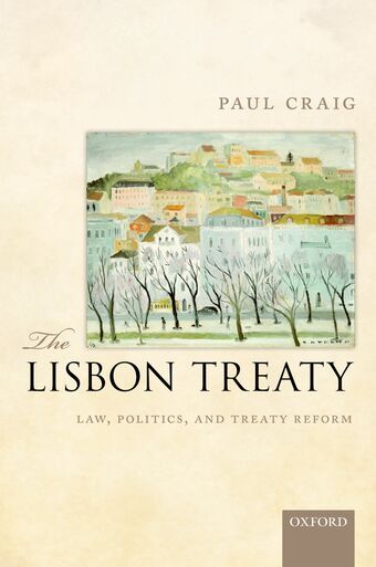 The Lisbon Treaty book cover