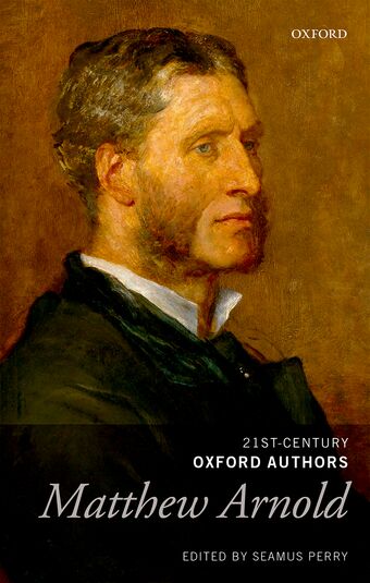Matthew Arnold book cover
