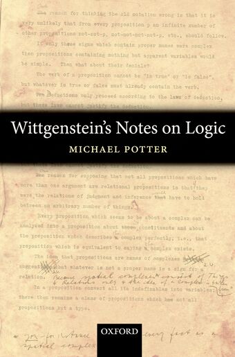 Wittgenstein's Notes on Logic book cover