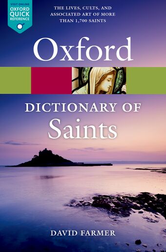 The Oxford Dictionary of Saints book cover