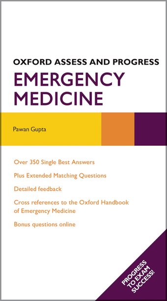 Oxford Assess and Progress: Emergency Medicine book cover