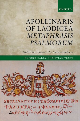 Apollinaris of Laodicea book cover