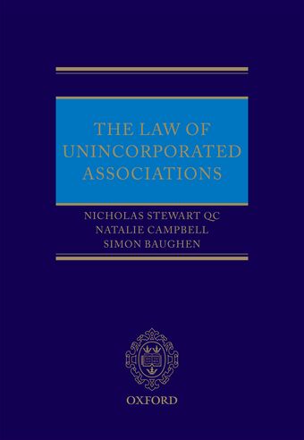 The Law of Unincorporated Associations book cover