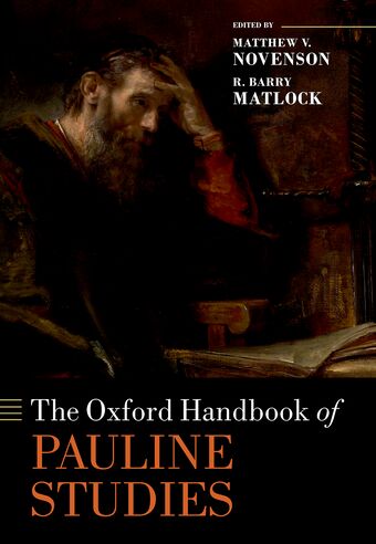 The Oxford Handbook of Pauline Studies book cover