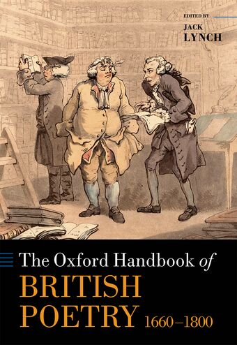 The Oxford Handbook of British Poetry, 1660-1800 book cover