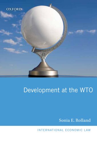 Development at the WTO book cover