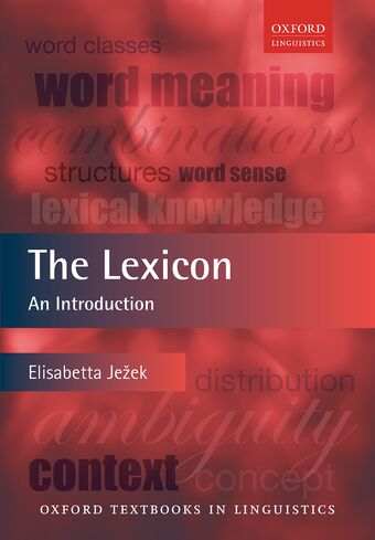 The Lexicon: An Introduction book cover