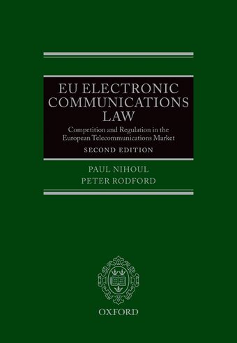 EU Electronic Communications Law book cover