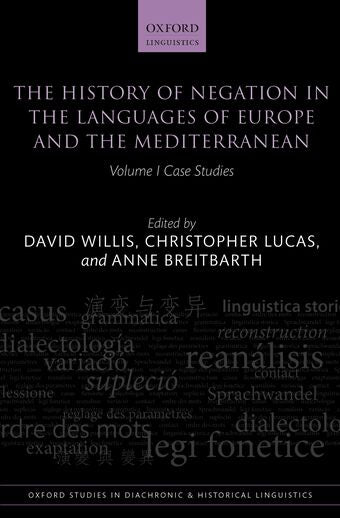 The History of Negation in the Languages of Europe and the Mediterranean book cover